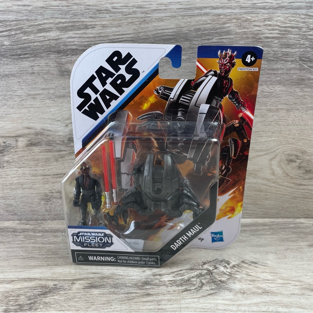 STAR WARS MISSION FLEET: MINI DARTH MAUL SITH FIGURE W/ PROBE WALKER VEHICLE NEW